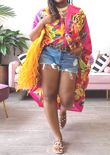 Fab Colorful Kimono