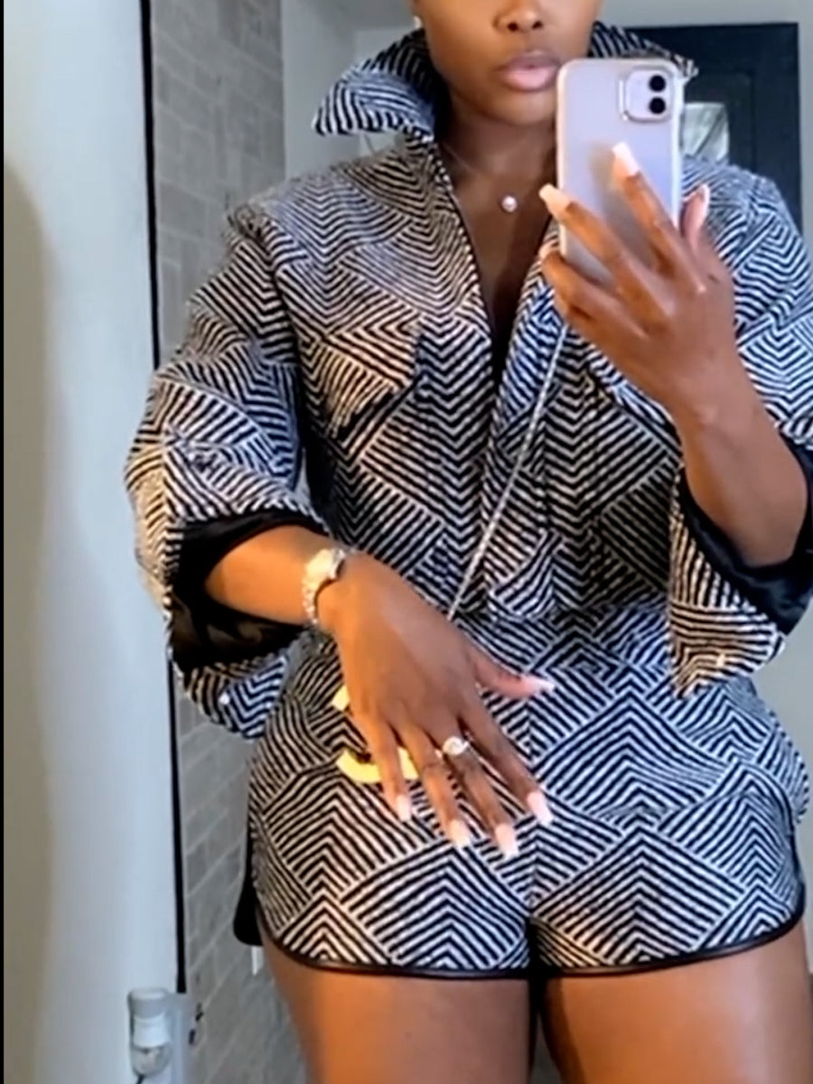 Short and Jacket Set