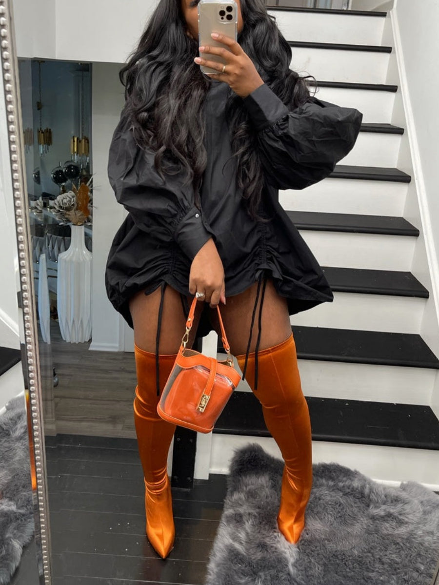 Scrunch to Perfection Mini Dress