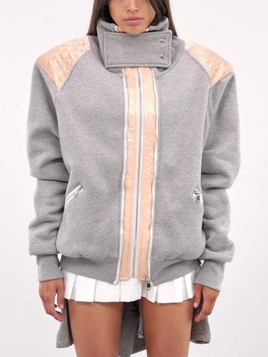 Double Zip Bomber Jacket