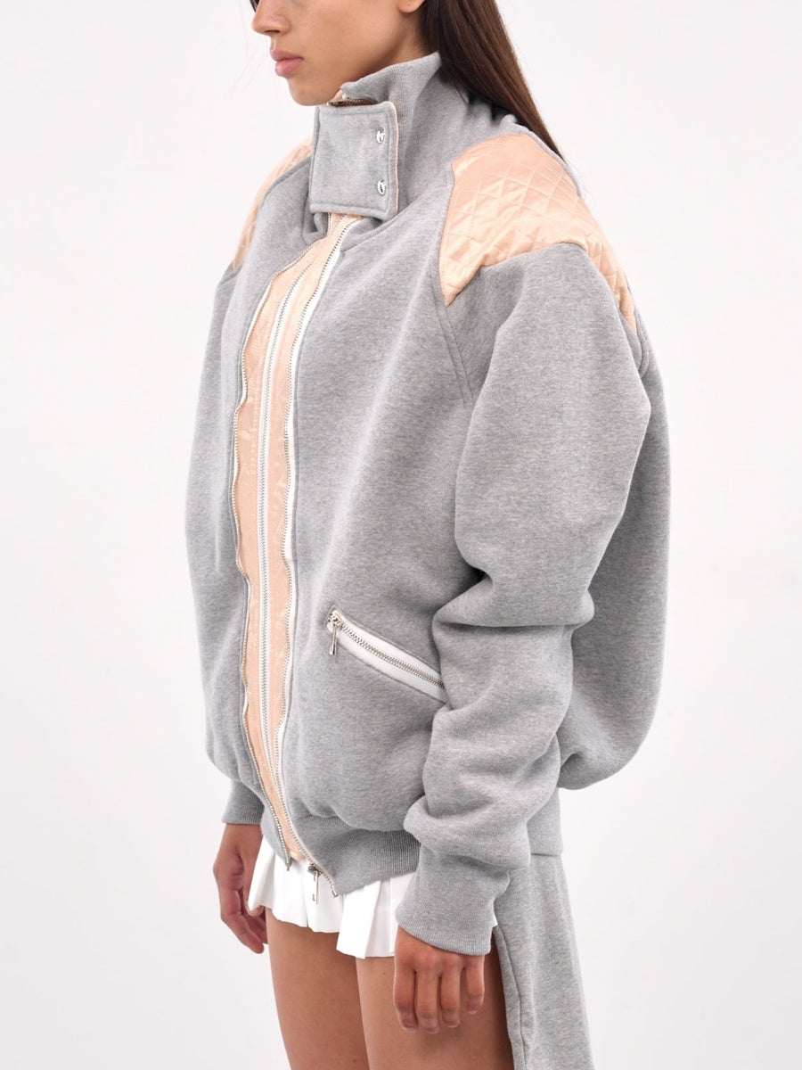 Double Zip Bomber Jacket
