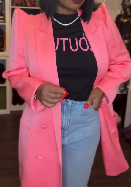 Stunning Shoulder Dazzle Blazer
