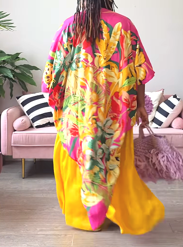 Fab Colorful Kimono