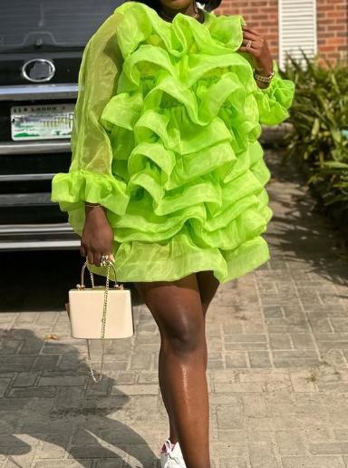 The Adorable Ruffle Dress