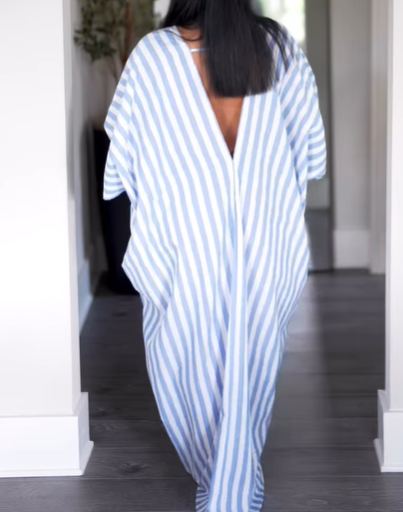Summer Striped Kaftan