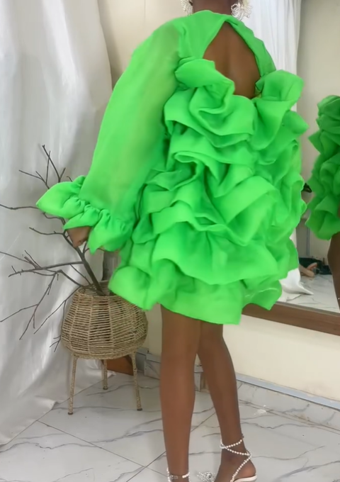 The Adorable Ruffle Dress
