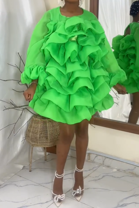 The Adorable Ruffle Dress