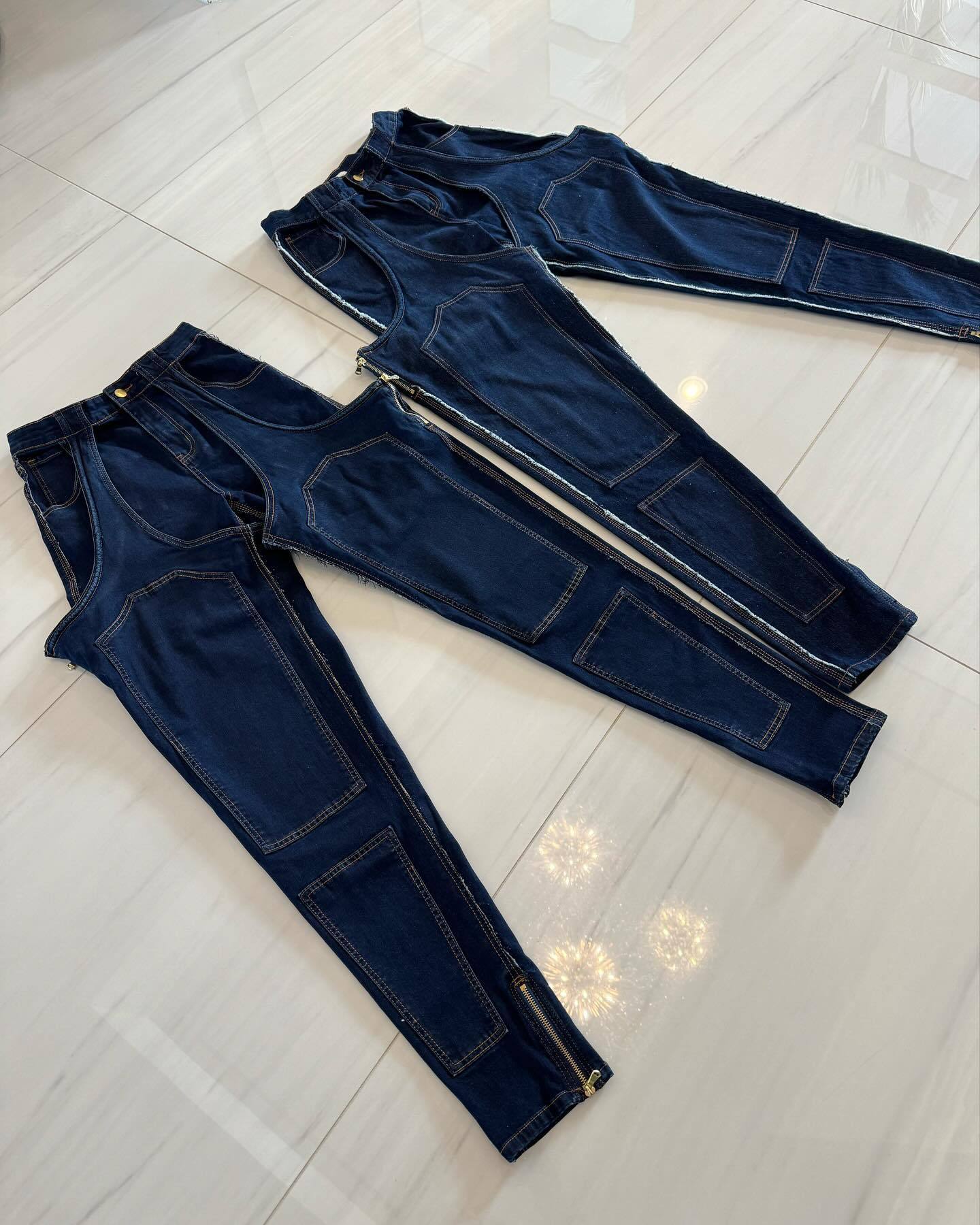 SS24 Unique Stylish Jeans