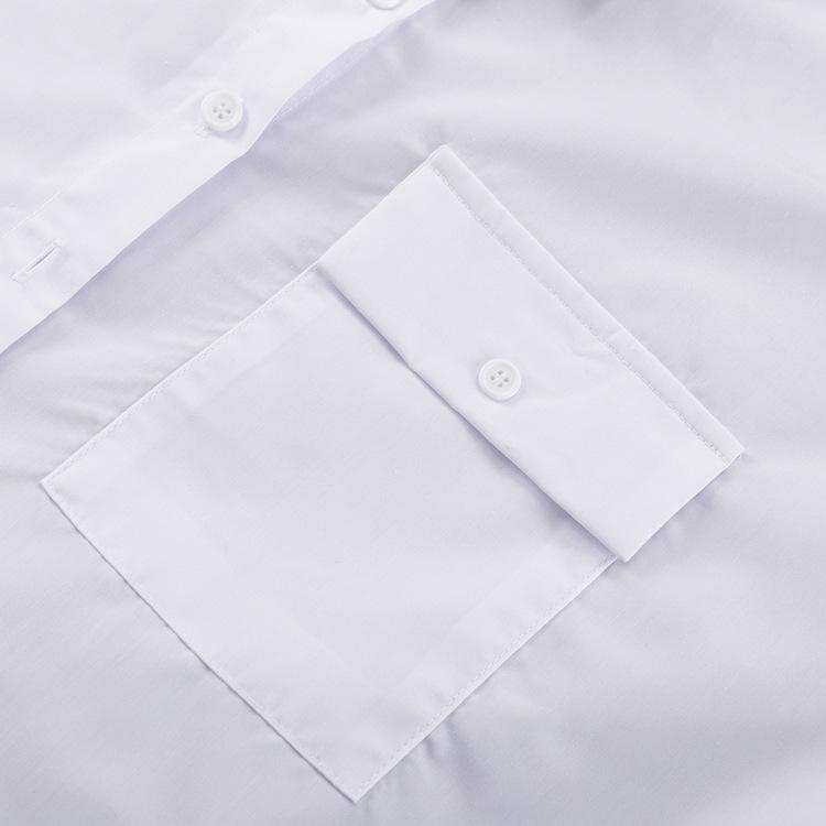 Stylish Oversized White Shirt Dress