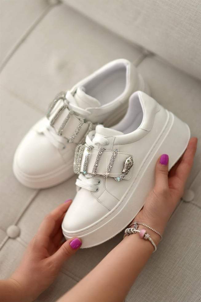 Diamond white shoes