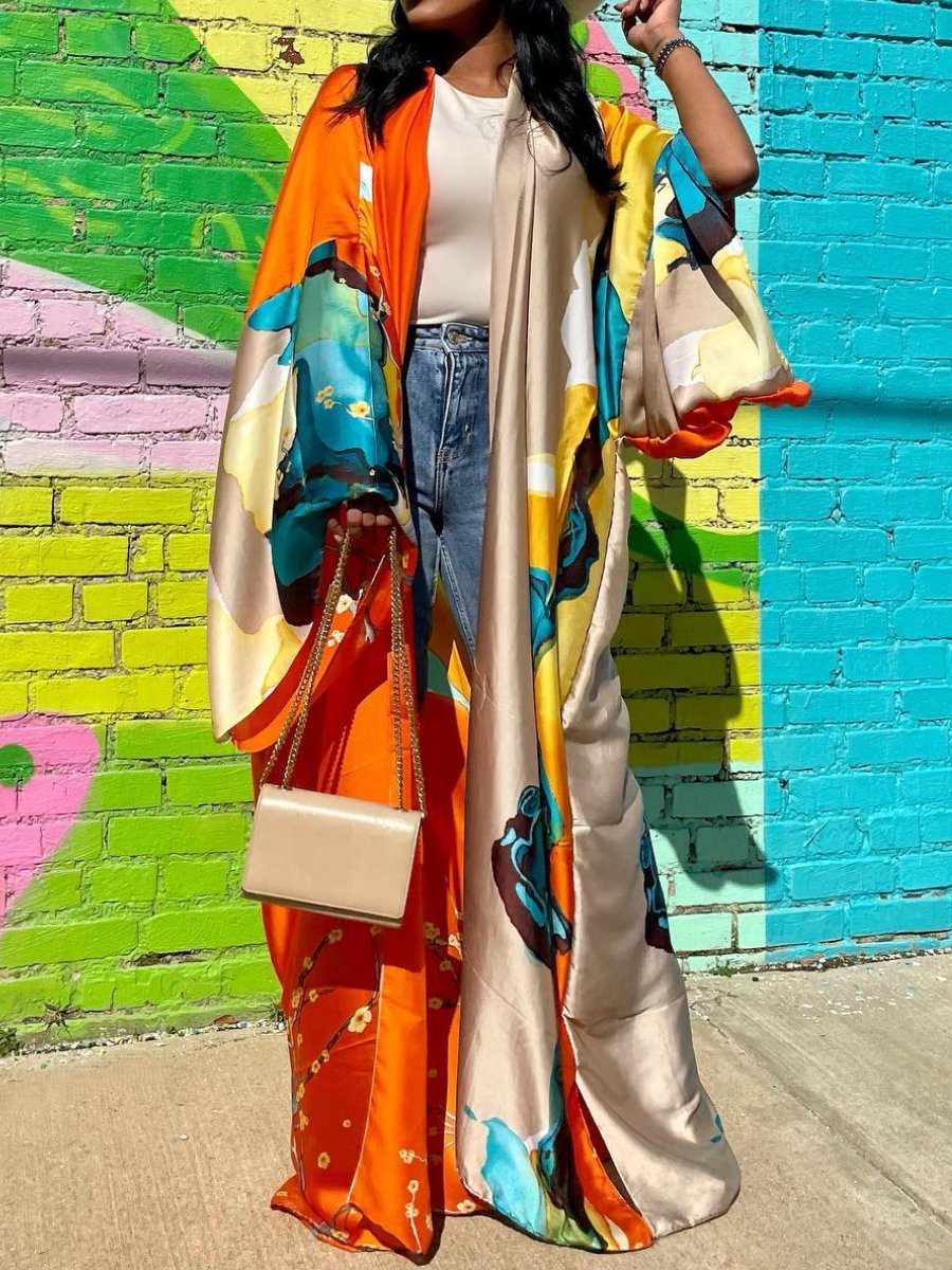 The Fashion Printed Kimono