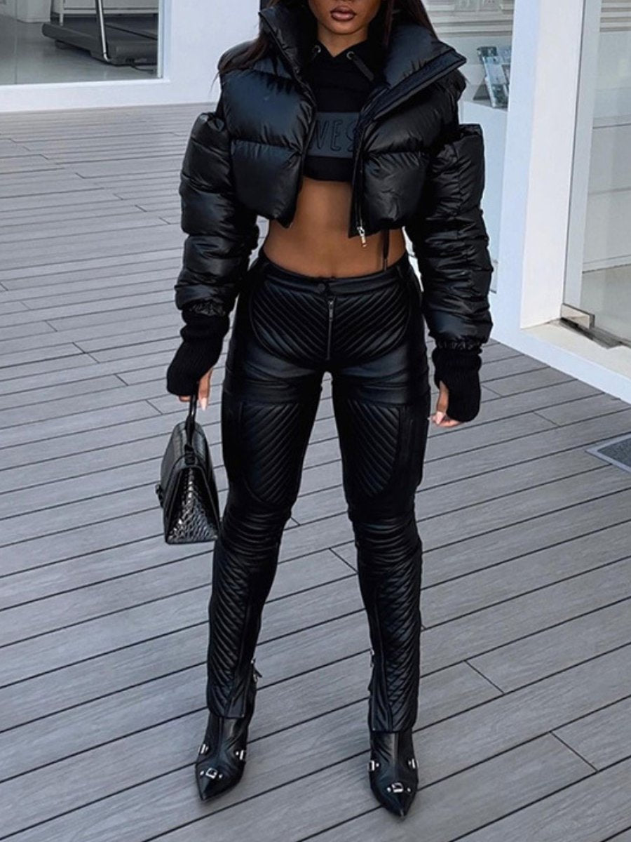 Stylish Cut-out Jacket