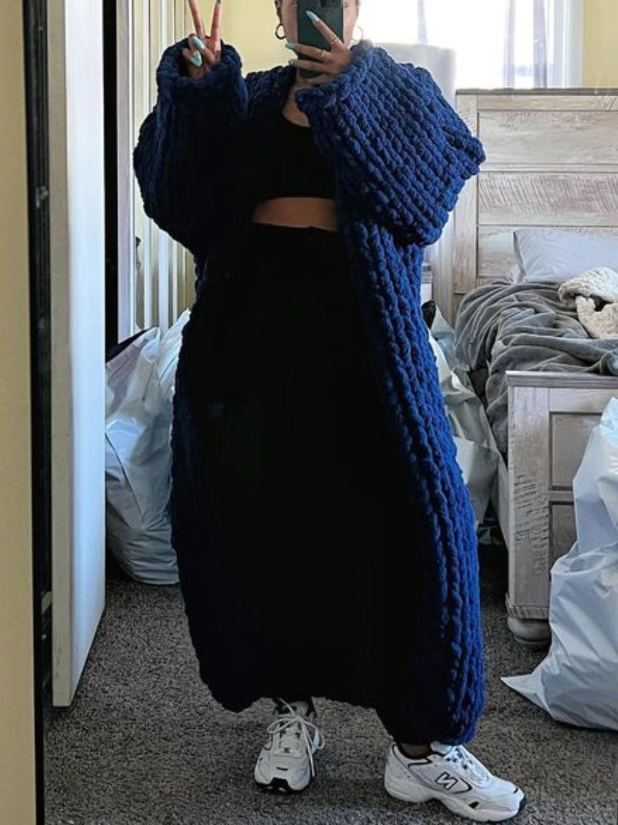 The Oversized Knit Cardigan