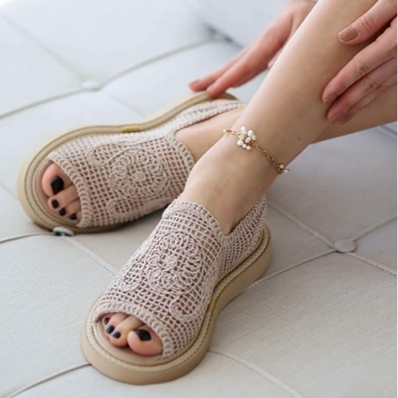 Casual Summer Knitted Sandals