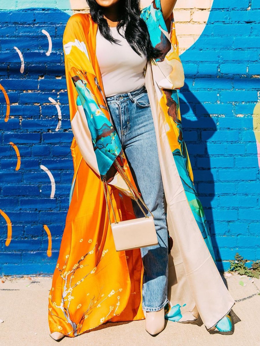 The Fashion Printed Kimono