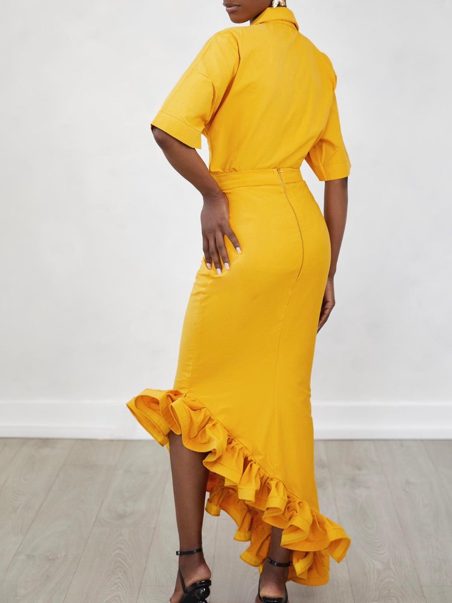 The Bright Yellow Beautiful 2pc Set