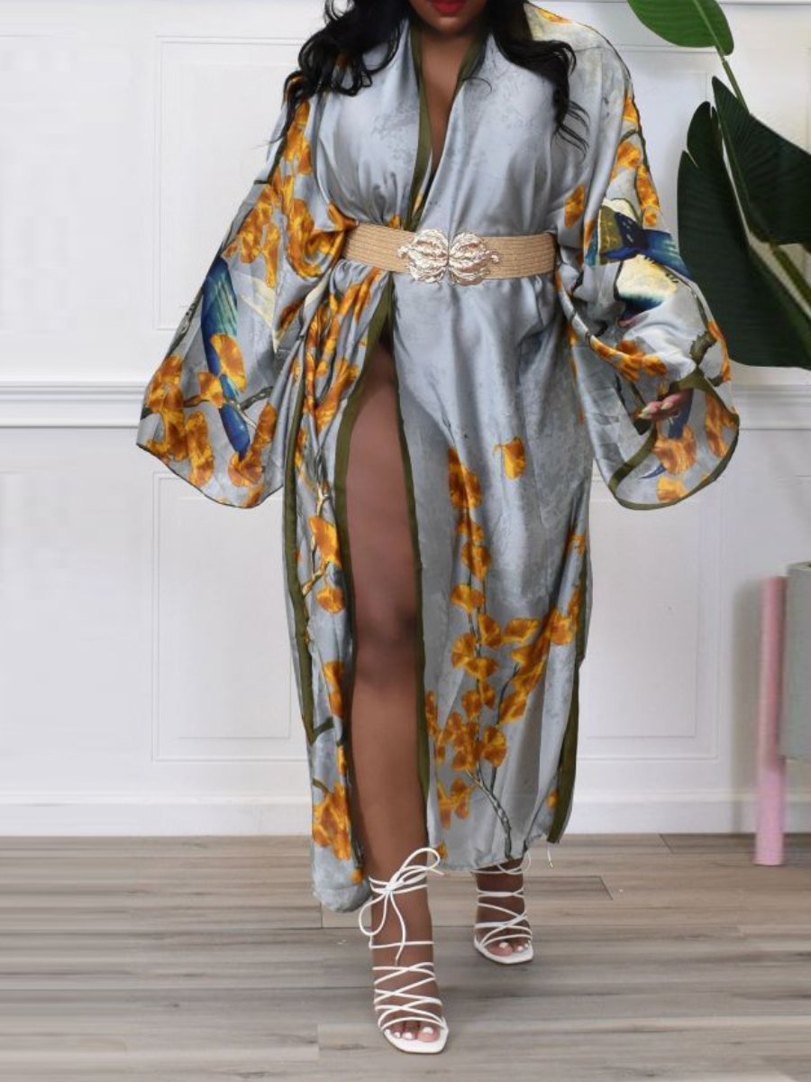 The Fashion Printed Kimono