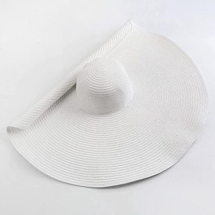 Large Eaves Summer Straw Hat