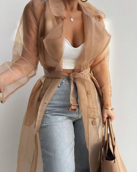 Tan Jeanna Coat