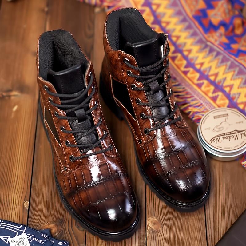 Vintage men's leather shoes