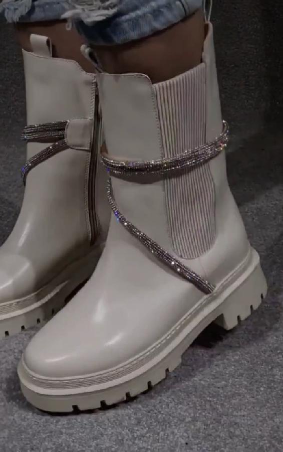 Diamond Chain Boots